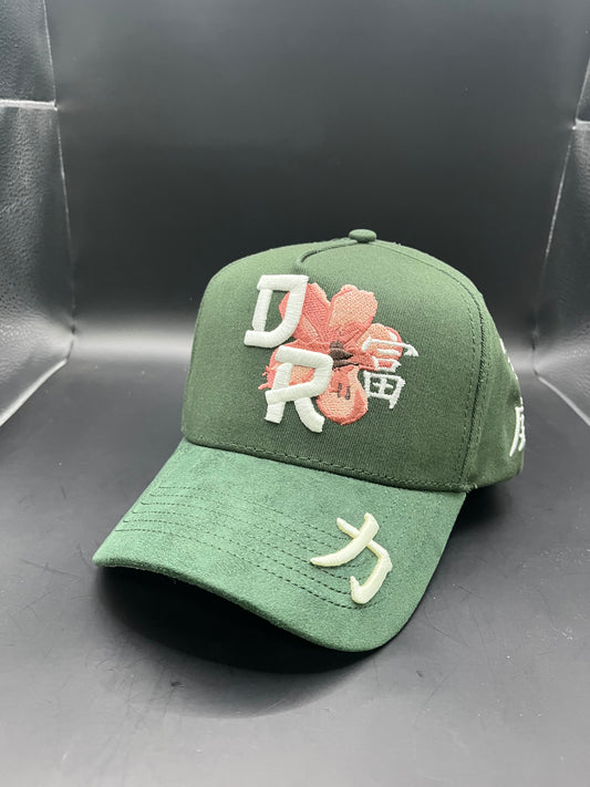 Dreamers Hats - kanji verde